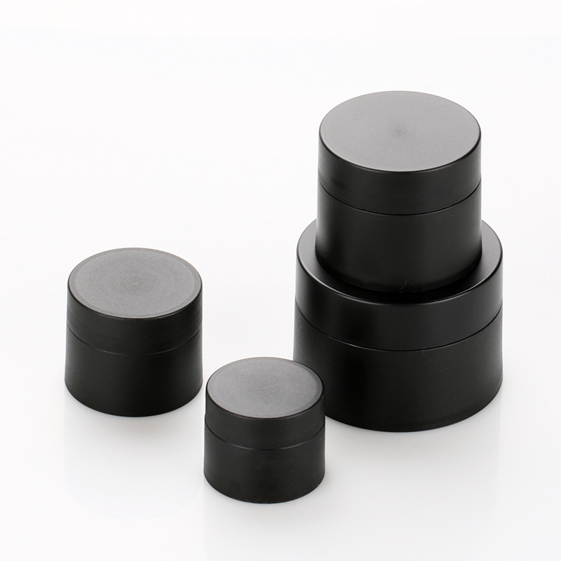 5g 10g 15g 30g 50g 80g custom made nail polish pp matte black cosmetic uv gel nail salon jar