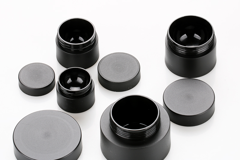 5g 10g 15g 30g 50g 80g custom made nail polish pp matte black cosmetic uv gel nail salon jar