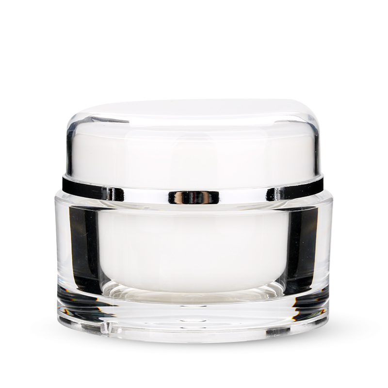 5g 10g 15g 30g 50g Acrylic Nail Gel Polish Jars White Custom Cosmetic Cream Container