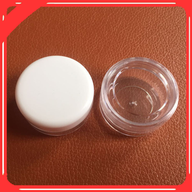 5g 10g 15g 30g 50g Emplty Round Cosmetic Jars, Packaging Plastic Jars with lids
