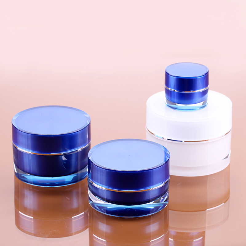 5g 10g 15g 30g 50g acrylic empty nail polish plastic cream bottle custom cosmetic jar