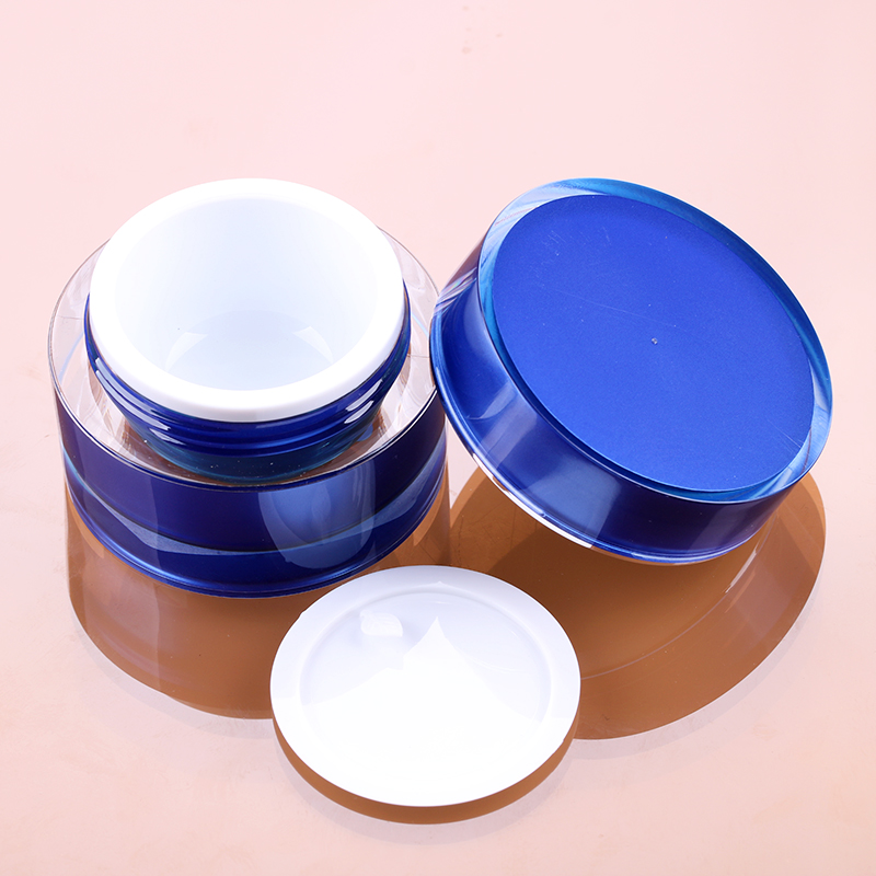 5g 10g 15g 30g 50g acrylic empty nail polish plastic cream bottle custom cosmetic jar