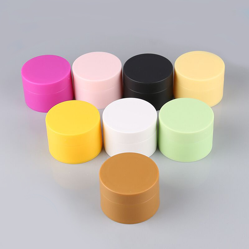 5g 10g 15g 30g 50g color gel pp plastic container gel polish small round plastic jar wholesale uv gel nail polish