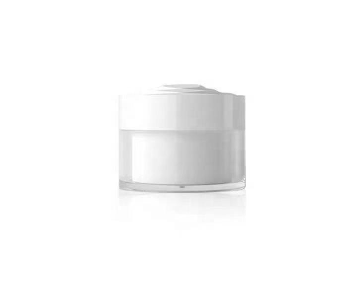5g 10g 15g 30g 50g round shape ECO body cream jars with skincare packaging for acrylic butter cosmetic jars With Lid