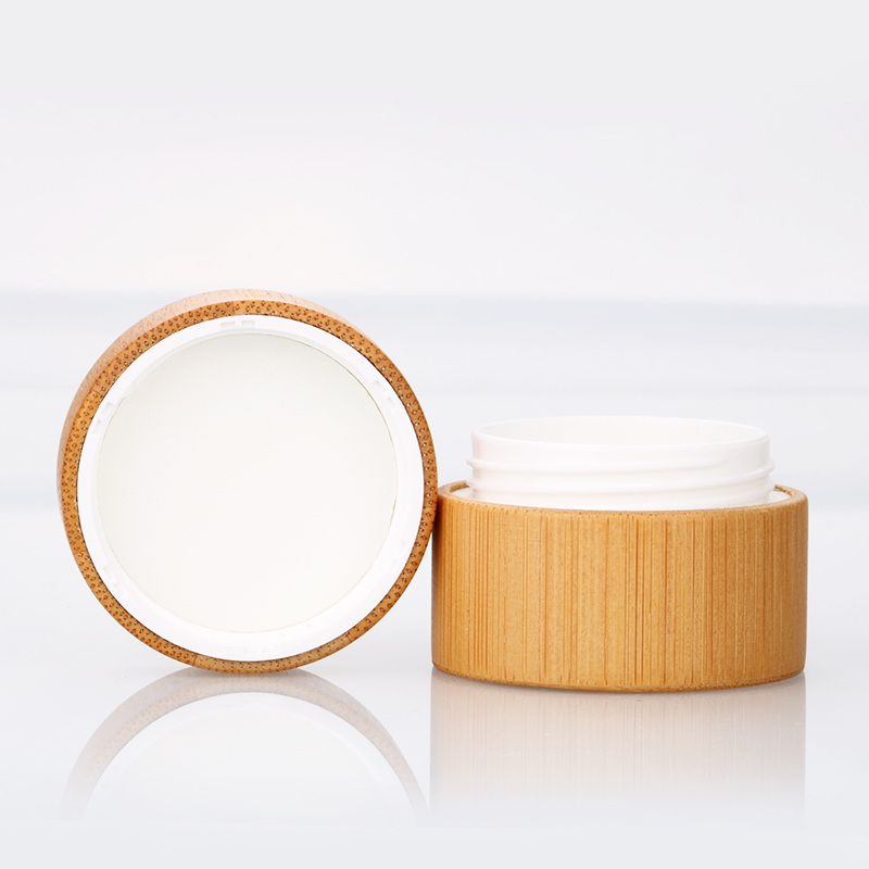 5g 10g 15g 30g 50g wooden packaging nail polish jar empty bamboo thick wall uv gel pots