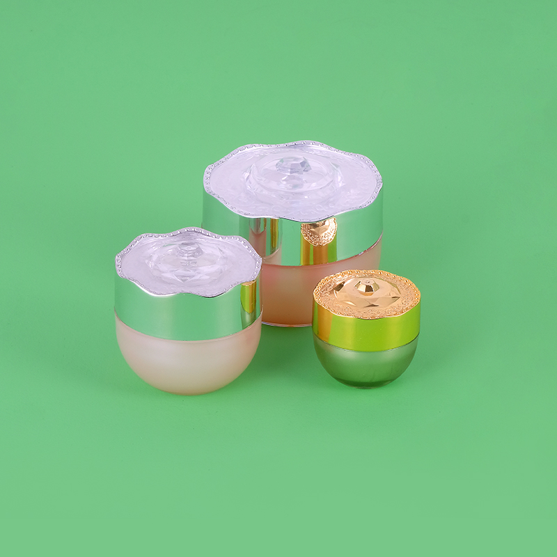 5g/10g/15g Plastic Customized Empty Cream Jar Acrylic Pot Cream Container For Skincare Packaging