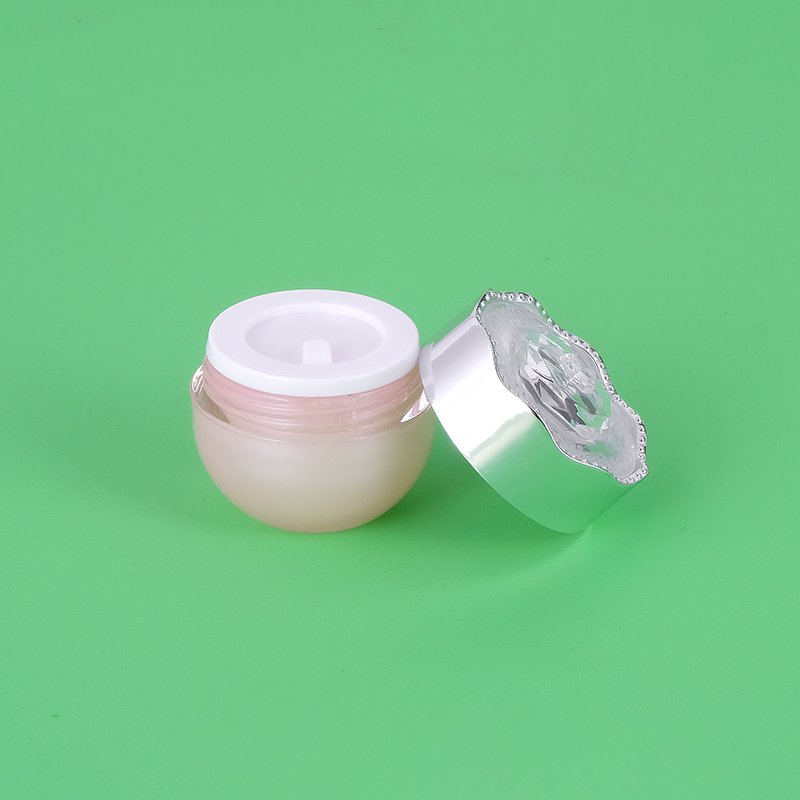 5g/10g/15g Plastic Customized Empty Cream Jar Acrylic Pot Cream Container For Skincare Packaging