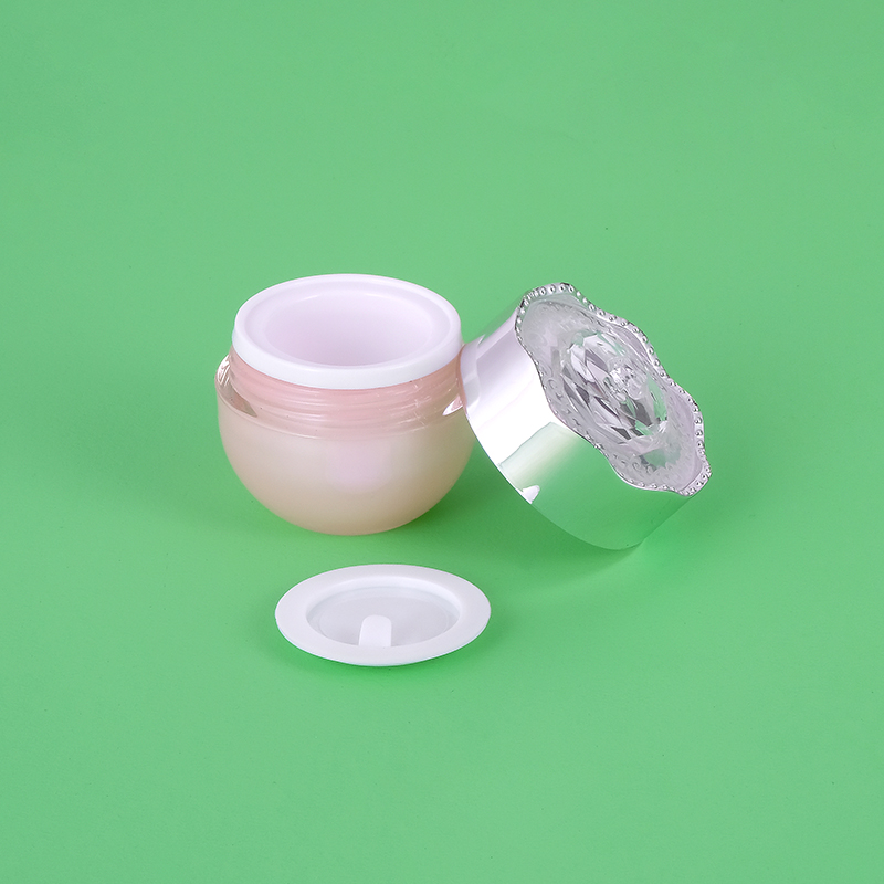 5g/10g/15g Plastic Customized Empty Cream Jar Acrylic Pot Cream Container For Skincare Packaging