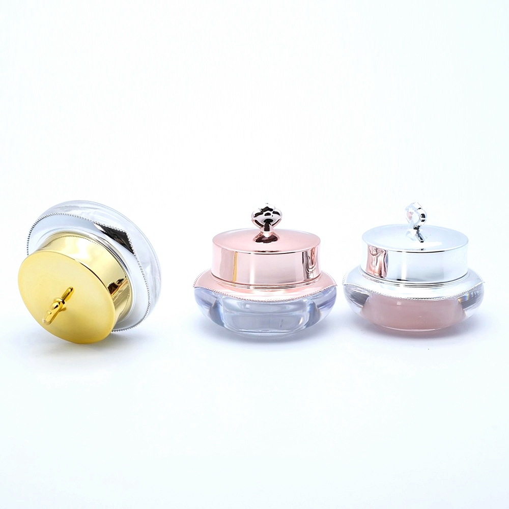 5g 10g 15g mini Cute Luxury Sample Empty Cosmetic Cream Container Eye Cream Packaging Plastic Cosmetic Jars