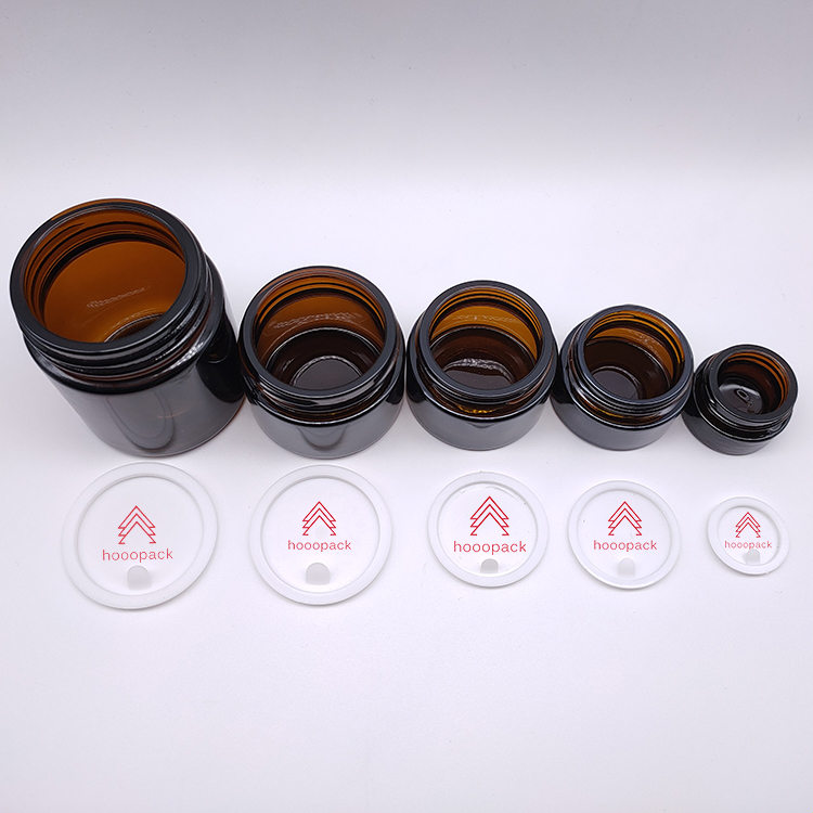 5g 10g 15g new product fancy glass cream jars and bottles for cosmetics