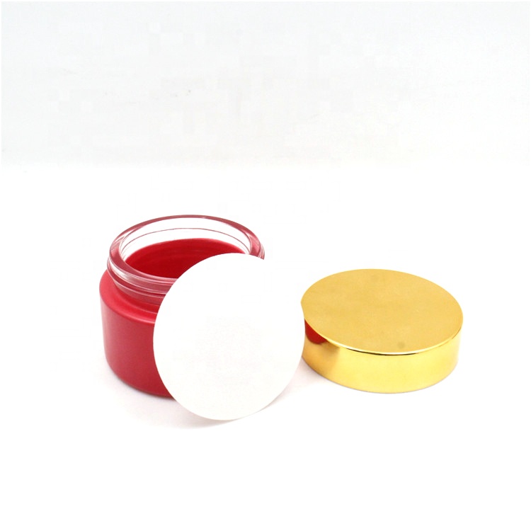 5g 10g 20g 30g 50g 100g Custom Baby gradient red round day Cream containers colored Glass Jars