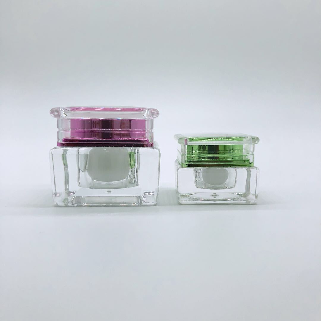 5g 10g 20g 30g 50g 100g double wall cosmetic jar jar acrylic 100g gold acrylic cosmetic jar