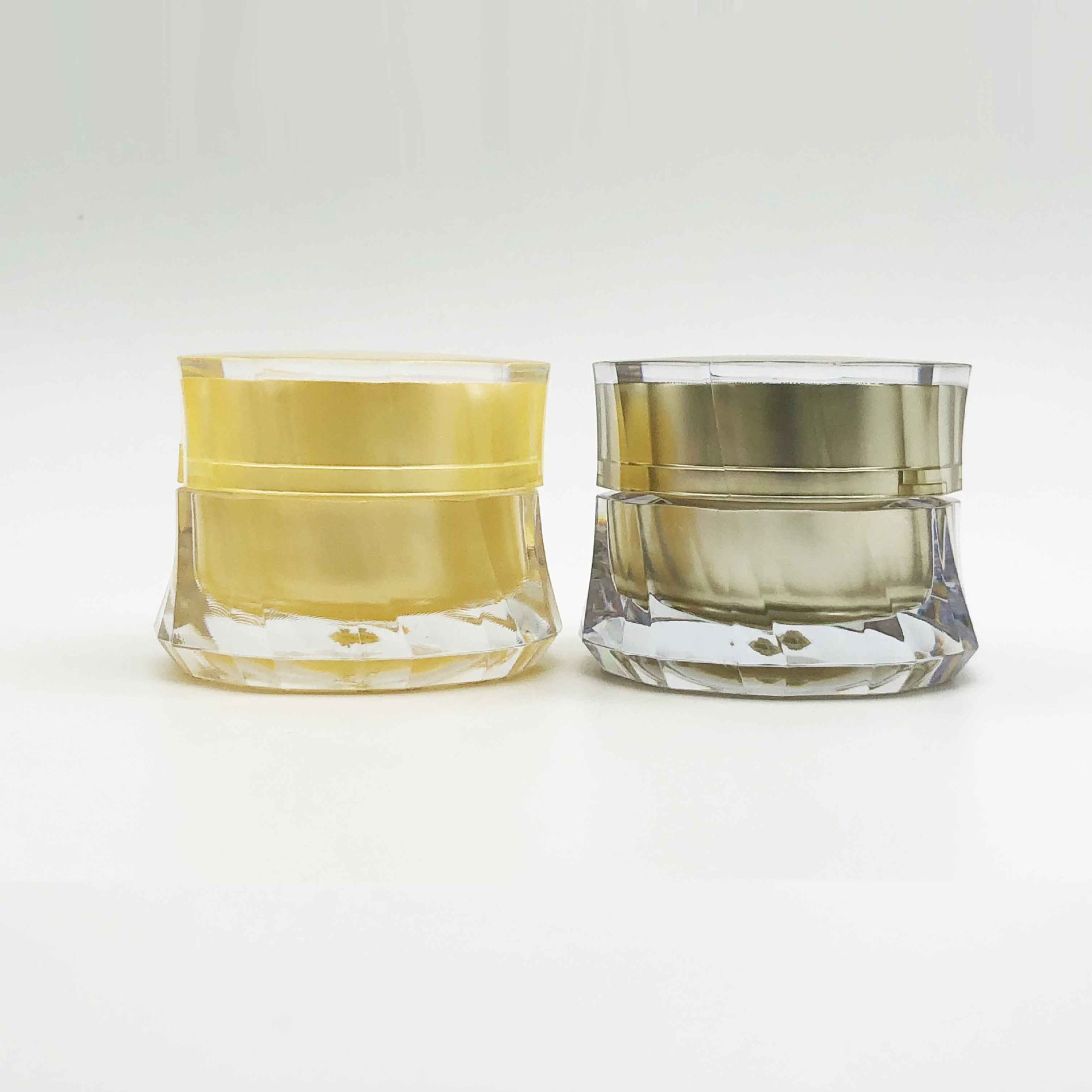 5g 10g 20g 30g 50g 100g double wall cosmetic jar jar acrylic 100g gold acrylic cosmetic jar