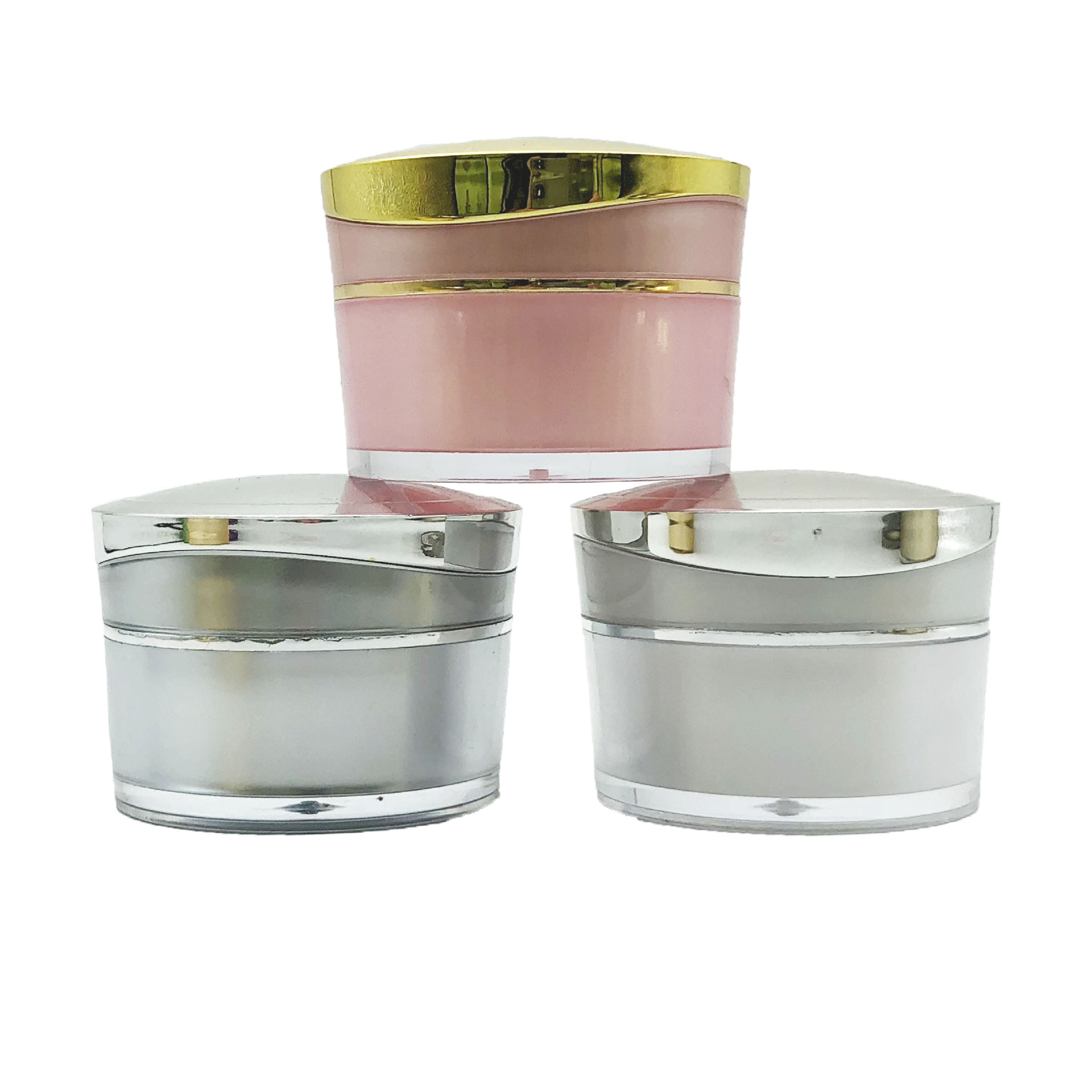 5g 10g 20g 30g 50g 100g green acrylic cream jar empty acrylic cosmetic jar acrylic jars 2oz