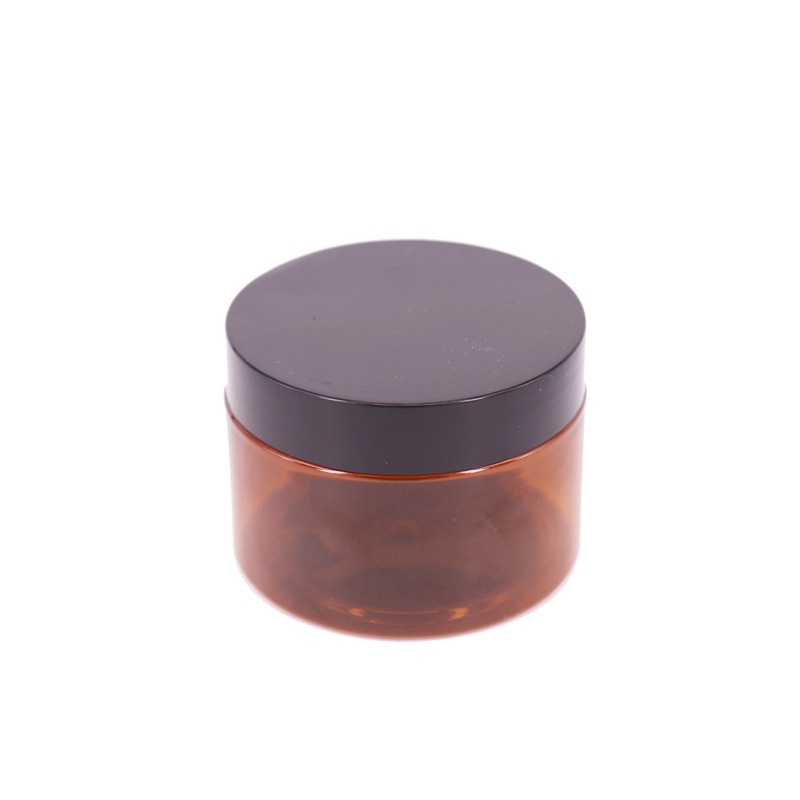 5g 10g 20g 30g 50g 100g  jars plastic clear amber color plastic jars 500ml with screw top lids