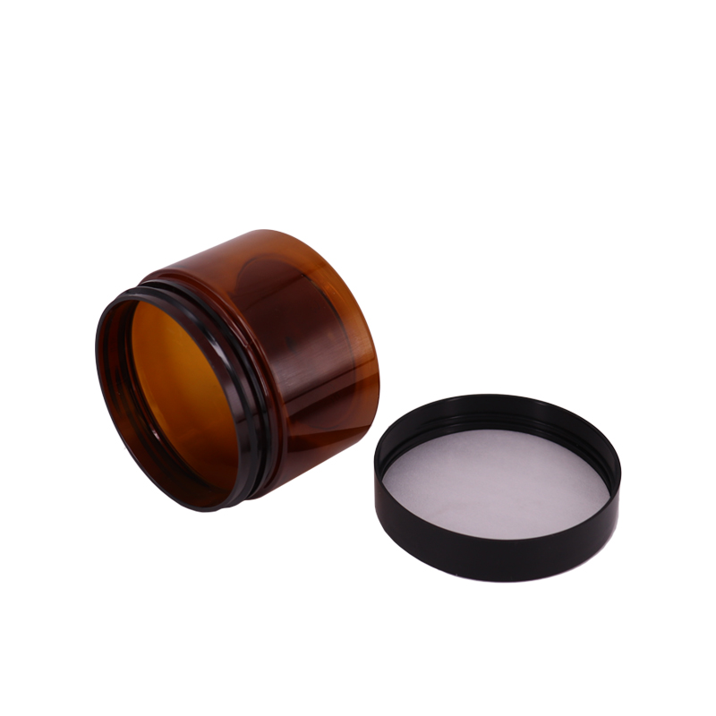 5g 10g 20g 30g 50g 100g jars plastic clear amber color plastic jars 500ml with screw top lids