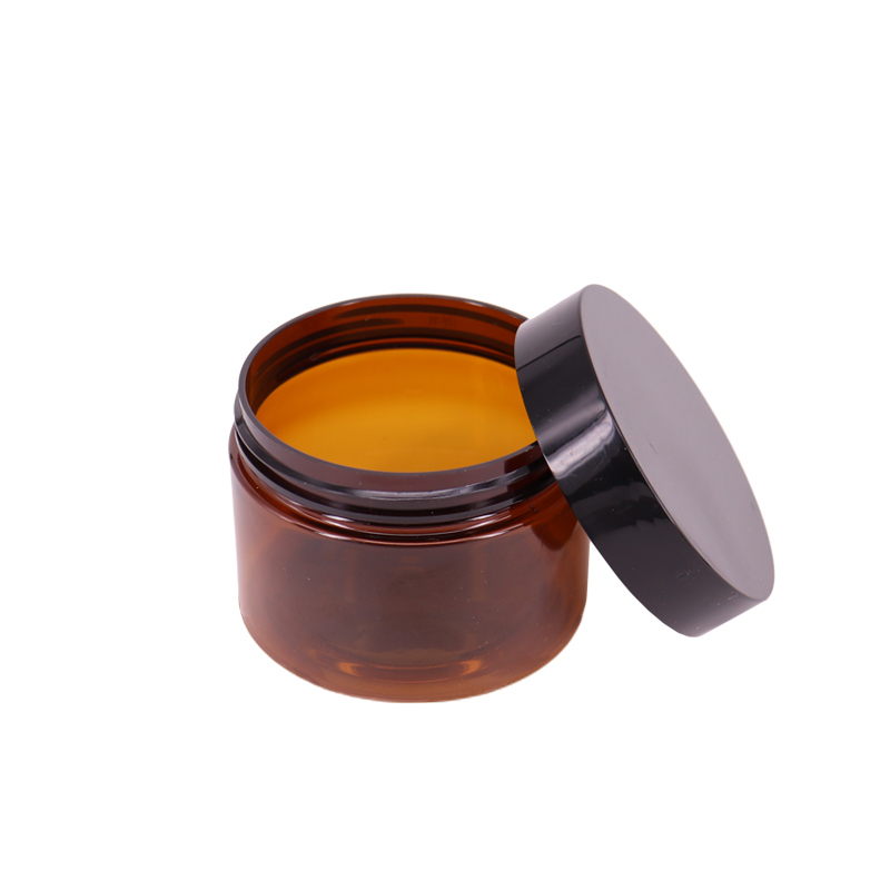 5g 10g 20g 30g 50g 100g jars plastic clear amber color plastic jars 500ml with screw top lids
