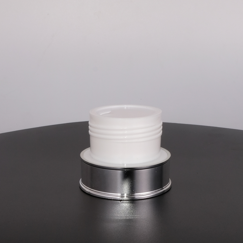 5g 10g 20g 30g 50g customized logo luxury white pearl cream jar round empty cream jar plastic containers cosmetic container