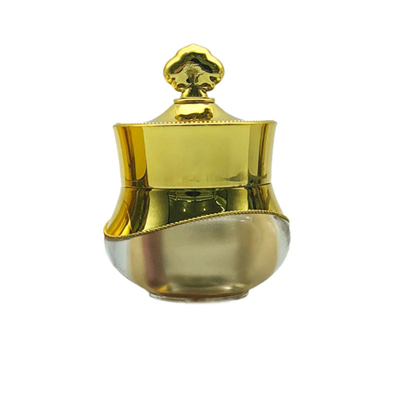 5g 10g 20g 30g 50g luxury empty plastic acrylic jar acrylic face cream jar acrylic golden jar 50