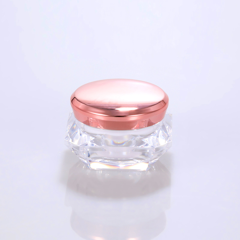 5g/10g/20g/30g Ex-stock Acrylic Empty Cream Container Wholesale Empty Diamond Cream Jar Luxury Cosmetic Cream Jar