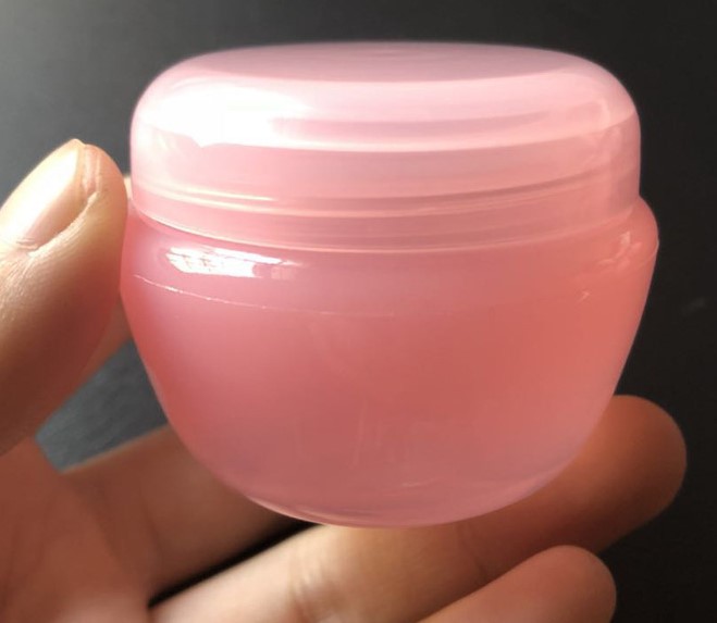 5g 10g 20g 30g Various Color Mushroom Shape Plastic Cosmetic Empty Jar Plastic Cosmetic Container PP Plastic Cream Jar