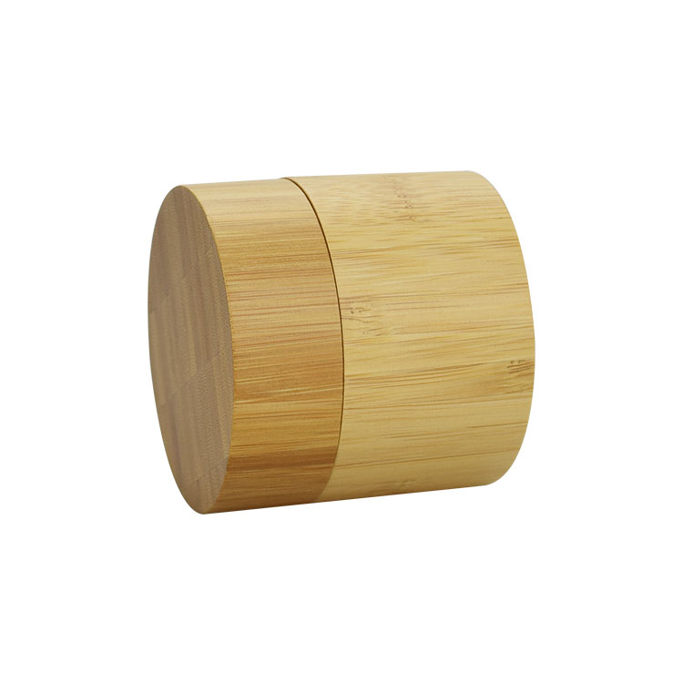 5g 10g 30g 50g 100g cosmetic package bamboo cosmetic jars eco-friendly cream jar bamboo lid glass luxury jar