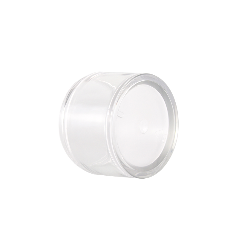 5g 10g 30g 50g 100g custom PETG plastic lotion jars with screw top lids