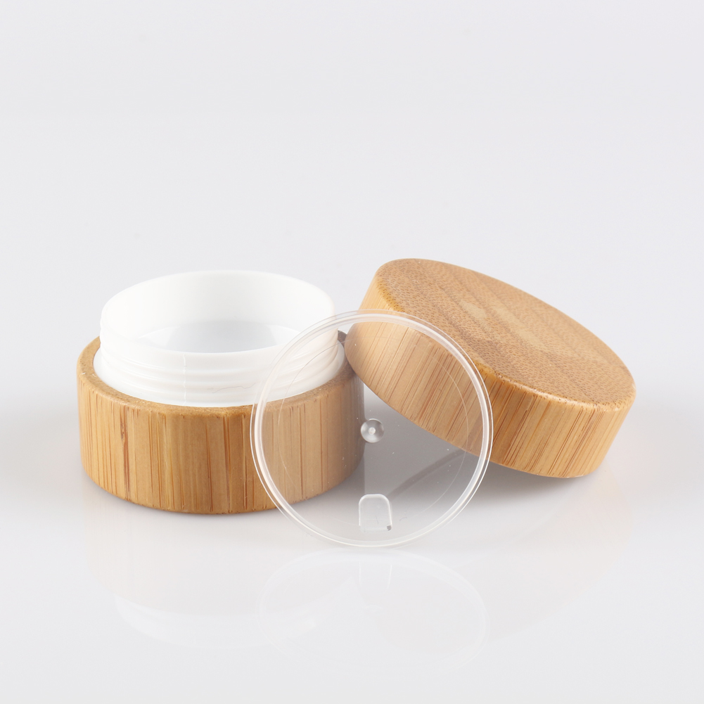 5g 10g 30g 50g Empty Natural Bamboo Lipstick Tube Cosmetic Lip Balm Containers Jars Eye Cream Body Hand Cream Pots
