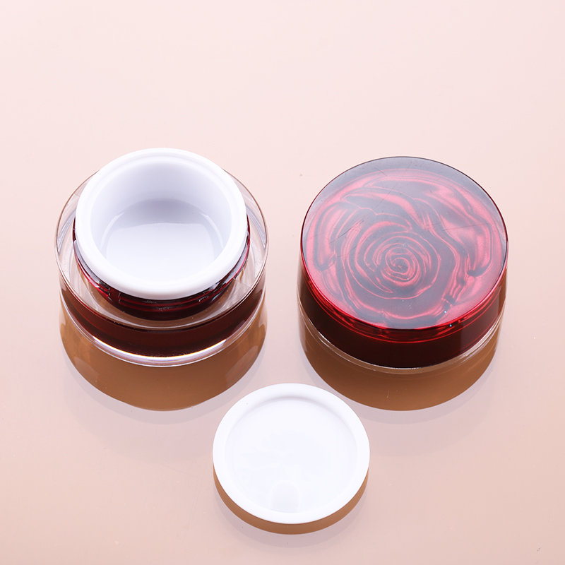 5g 10g acrylic uv color gel custom nail polish plastic cosmetic acrylic cream jar