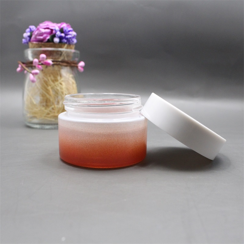 5g 15g 20g 30g 50g 100g Wholesale free sample empty round cream small cosmetic jar large wide mouth glass jar