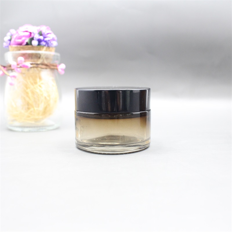 5g 15g 20g 30g 50g 100g Wholesale free sample empty round cream small cosmetic jar large wide mouth glass jar