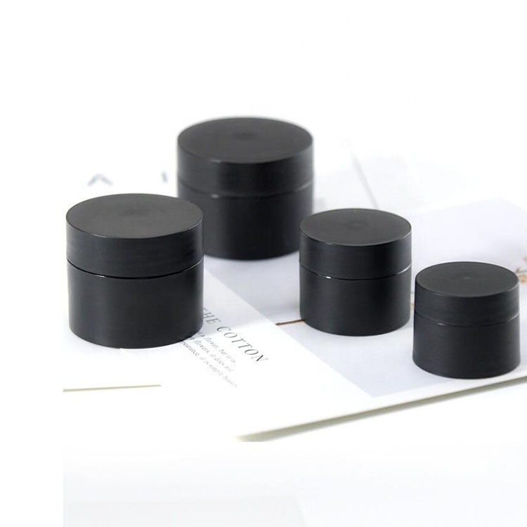 5g 15g 20g 30g 50g 80g matt White black pink plastic cosmetic cream jar container
