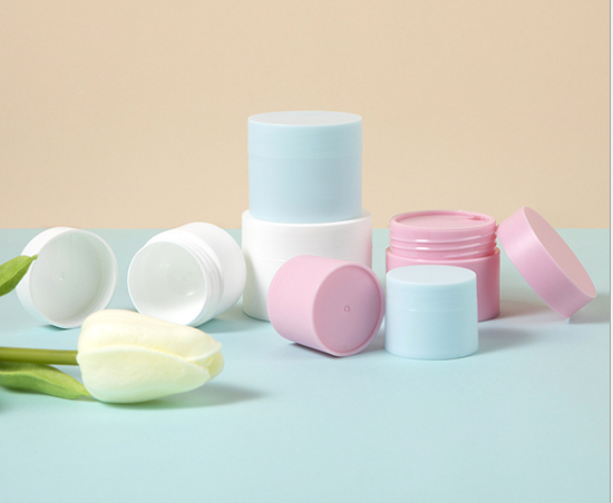 5g 15g 20g 30g 50g Matte Empty Plastic Cosmetic Cream Jar with Matte Screw Cap