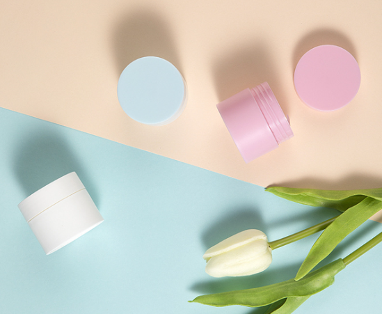 5g 15g 20g 30g 50g Matte Empty Plastic Cosmetic Cream Jar with Matte Screw Cap