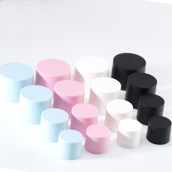 5g 15g 20g 30g 50g PP plastic Double wall Jar Cosmetic Lotion Cream Containers Pot Jars