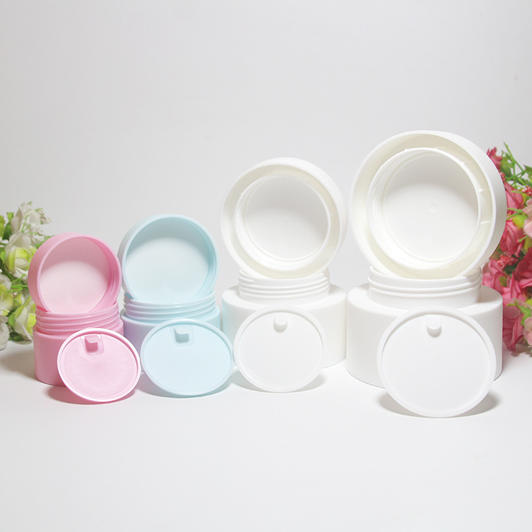 5g 15g 20g 30g 50g double-layer PP Face cosmetic cream jar Lotion Plastic Make up Bottle plastic cosmetic jar