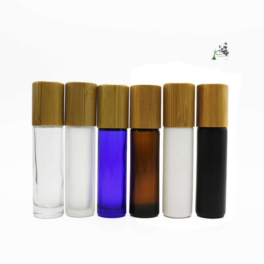 5g 15g 30g 50g 100g 150g 200g 500g clear green amber cream frosted cosmetic bamboo glass jar with bamboo lid BP-666C