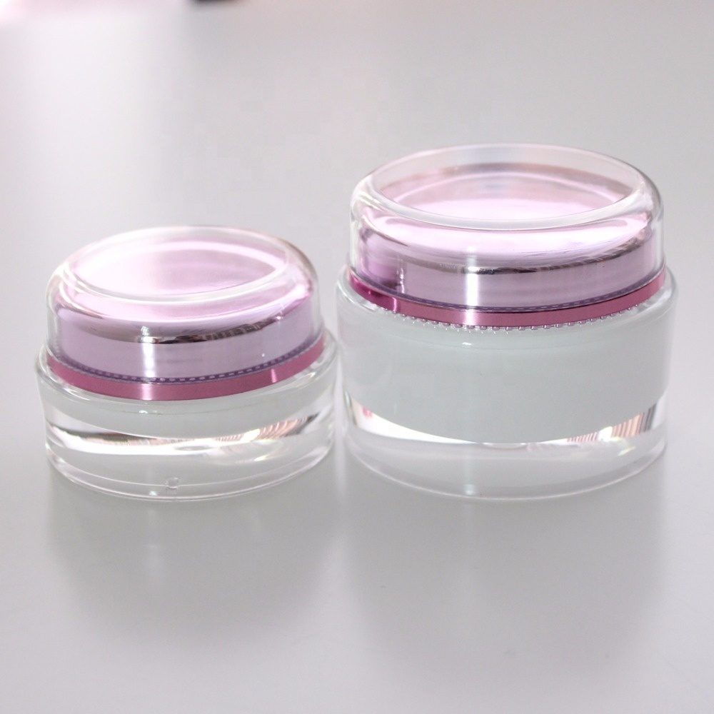 5g/15g/30g/50g/100g/200g Magic Round clear thick cosmetic jar