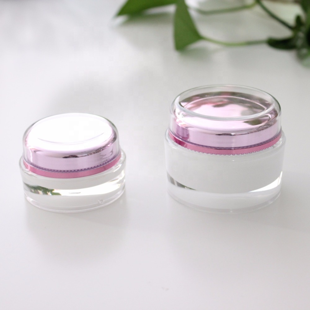 5g/15g/30g/50g/100g/200g Magic Round clear thick cosmetic jar