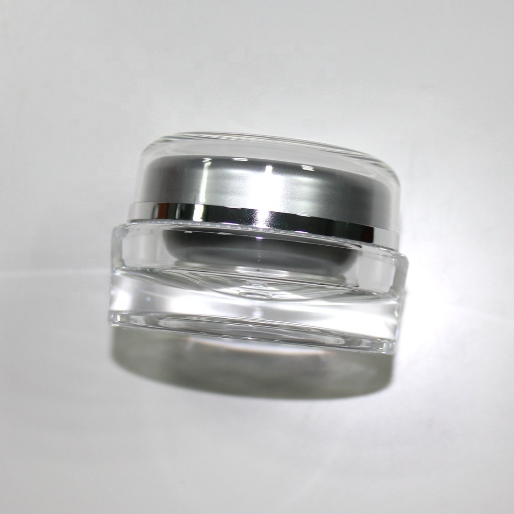 5g/15g/30g/50g/100g/200g Magic Round clear thick cosmetic jar