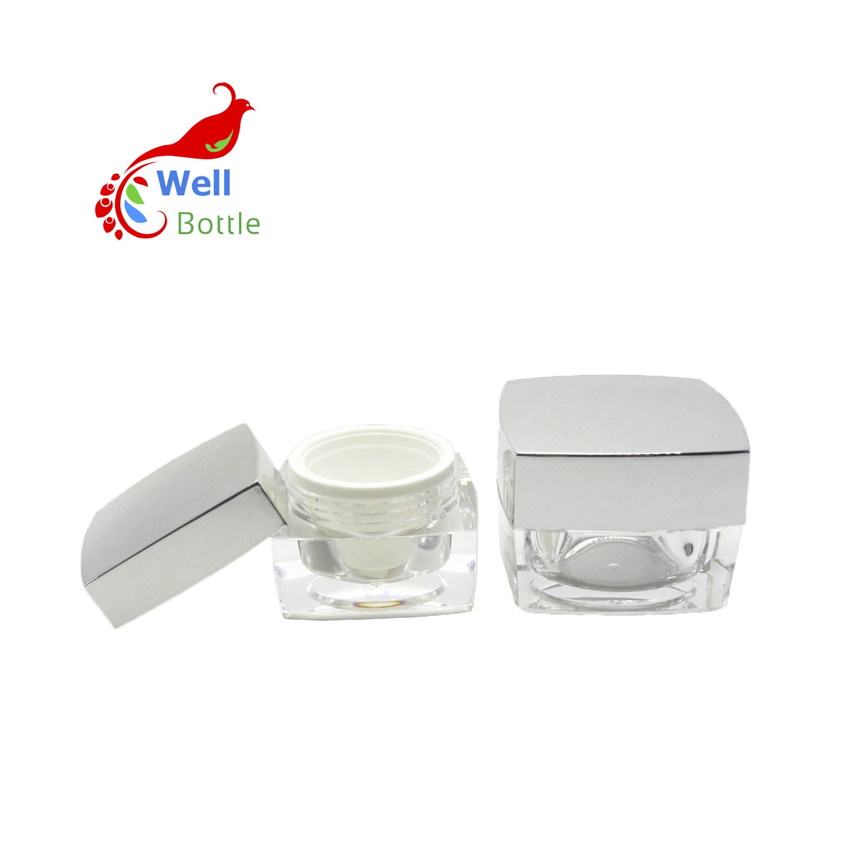 5g 15g 30g 50g 100g 200g acrylic plastic jar double wall container cosmetic cream jar ARB-020C
