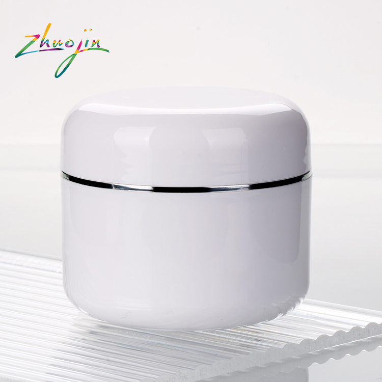 5g 15g 30g 50g 100g 250g white empty nail gel jar free sample uv glue container