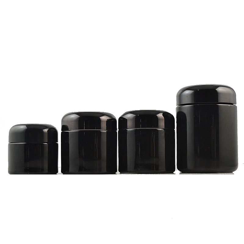 5g 15g 30g 50g 60g 100g 120g 200g 250g dark ultra violet glass Ultraviolet cosmetic jar for face cream