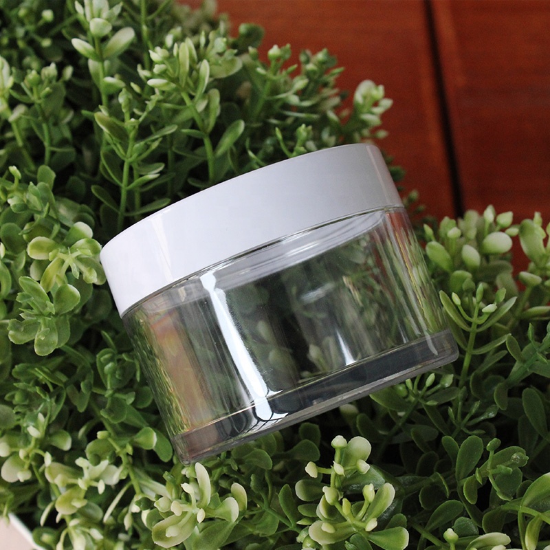 5g 15g 30g 50g 80g 100g 140g Wholesale Clear Empty Plastic Cosmetic Containers Cream Jar