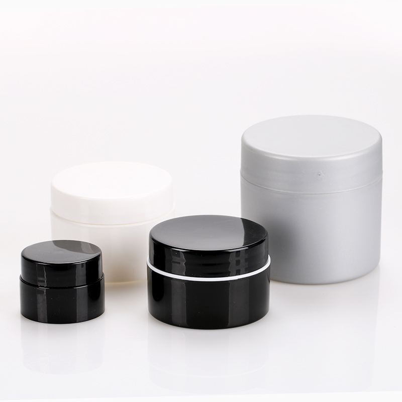 5g 15g 30g 50g Custom Nail Gel Polish PP Plastic Jar Wholesale Black Cosmetic Cream Container