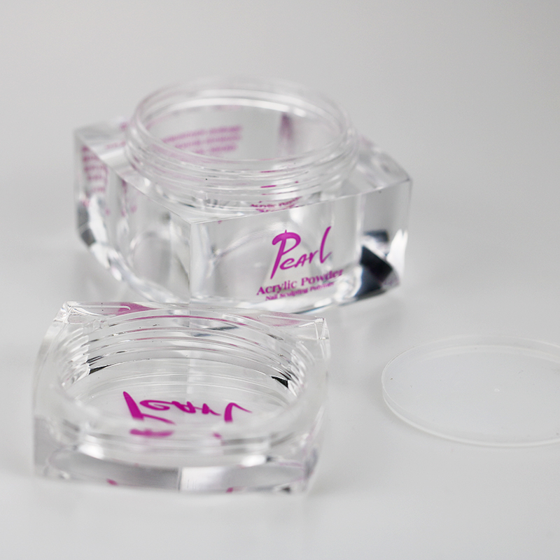 5g 15g 30g 50g clear plastic container for nail acrylic powder empty eye shadow case container