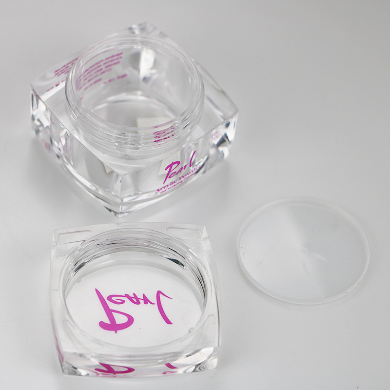 5g 15g 30g 50g clear plastic container for nail acrylic powder empty eye shadow case container