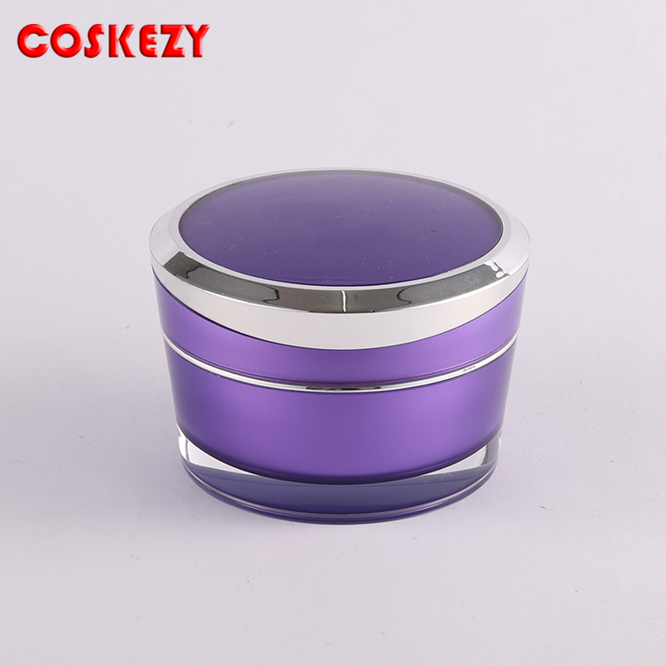5g 15g 30g 50g cream bottle plastic round cream bottle and serum jar for cosmetic packaging