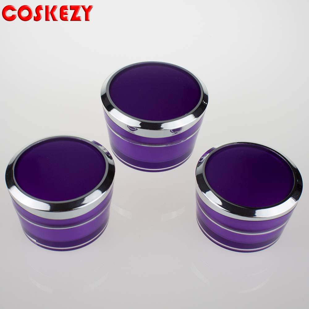 5g 15g 30g 50g cream bottle plastic round cream bottle and serum jar for cosmetic packaging