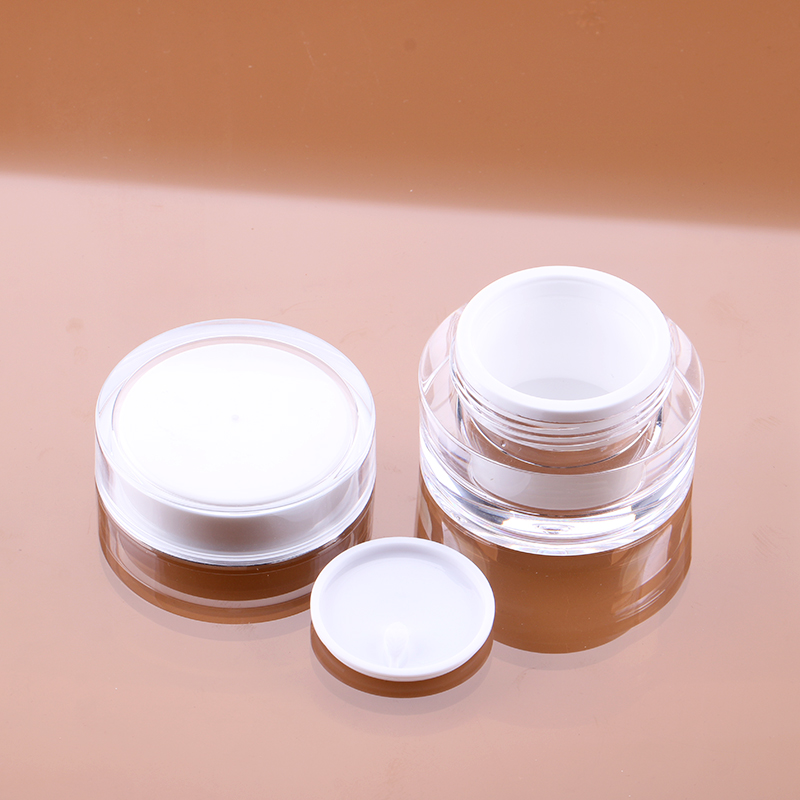 5g 15g 30g 50g high quality acrylic containers wholesale plastic jar for cosmetics for nail polish